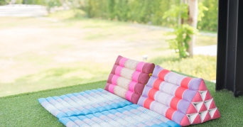 Keilkissen Keilkissen im Freien dargestellt