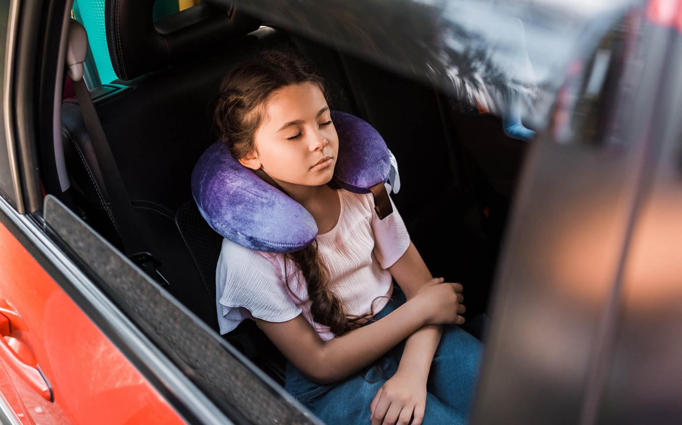 Kaufe Kinder Auto Kissen Form Hals Kopfstütze Kissen Baby Auto